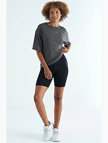 T-shirt oversize à col rond tommy