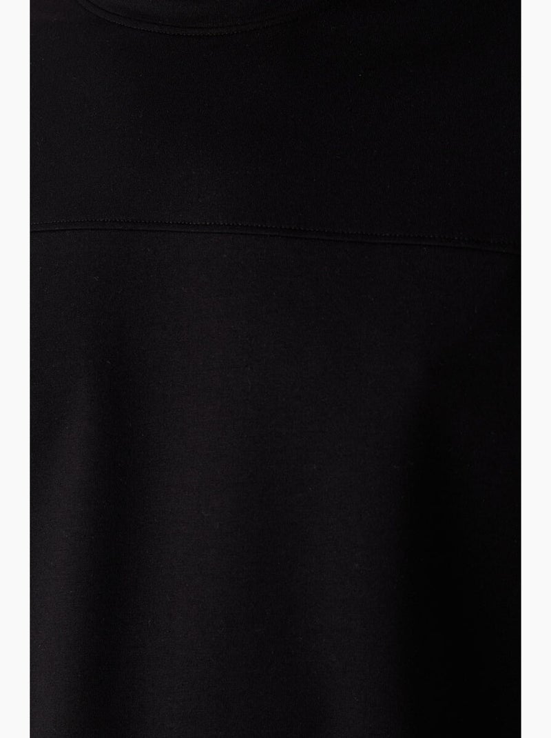 T-shirt oversize à col rond tommy Noir - Kiabi