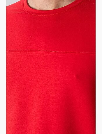 T-shirt oversize à col rond tommy