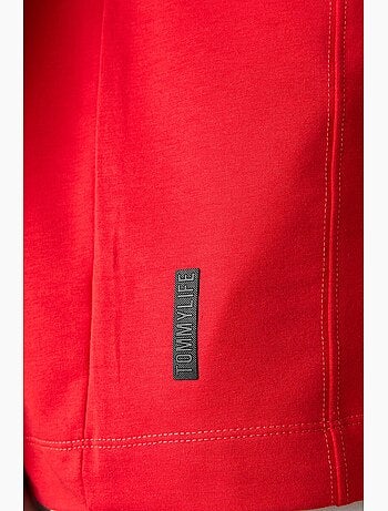 T-shirt oversize à col rond tommy