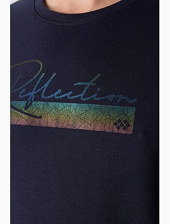 T-shirt oversize à logo et col rond tommy