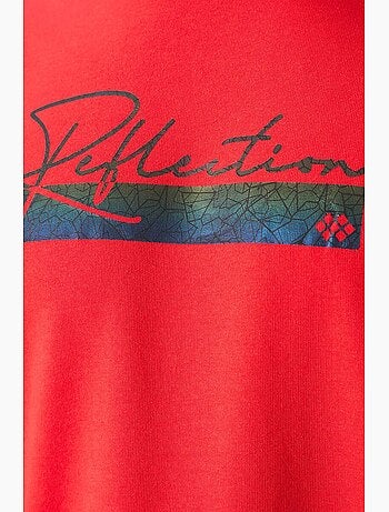 T-shirt oversize à logo et col rond tommy