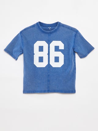 T-shirt oversize à manches courtes