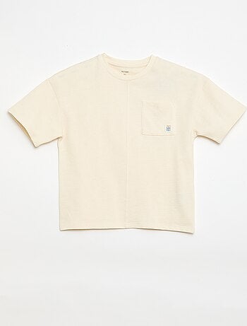 T-shirt oversize à manches courtes