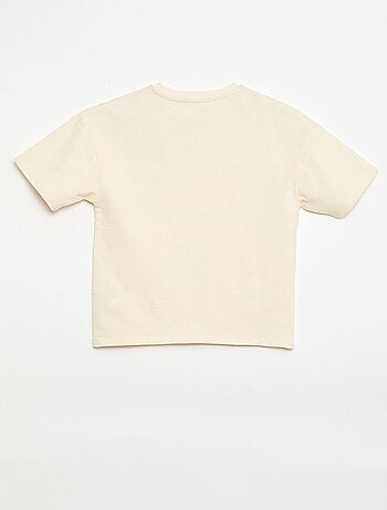 T-shirt oversize à manches courtes