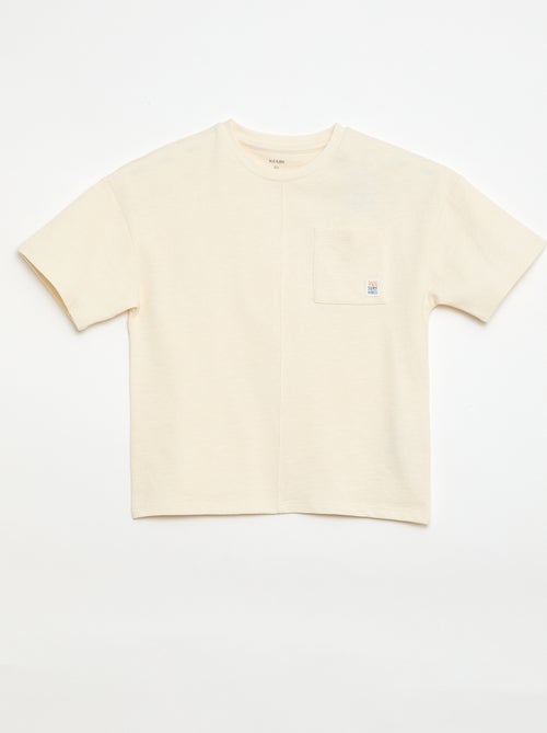 T-shirt oversize à manches courtes - Kiabi