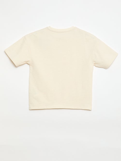 T-shirt oversize à manches courtes - Kiabi