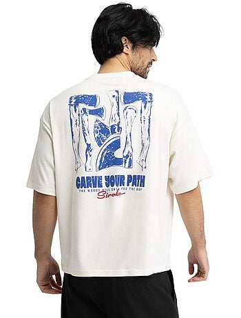 T-shirt oversize à manches courtes homme homme grama