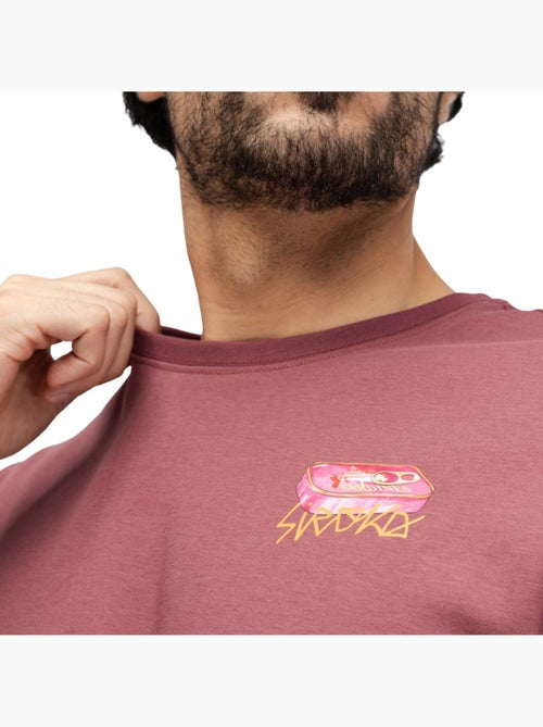 T-shirt oversize à manches courtes homme homme grama burgundy - Kiabi T-shirt oversize à manches courtes homme homme grama burgundy - Kiabi