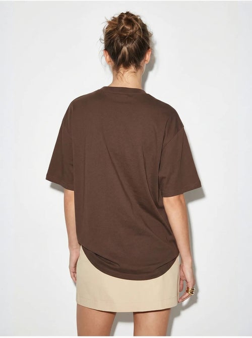 T-shirt oversize à sequins brodés lucci - Kiabi T-shirt oversize à sequins brodés lucci - Kiabi