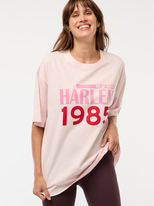 T-shirt oversize avec imprimé - Kiabi