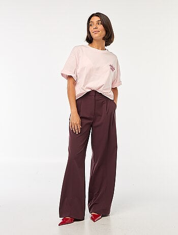 T-shirt oversize avec imprimé