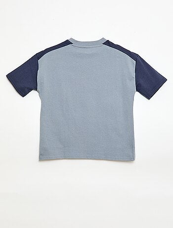 T-shirt oversize color bloc