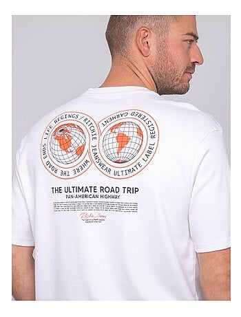 T-shirt oversize coton motifs NARADITI