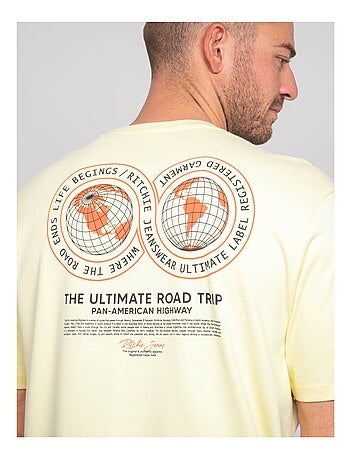 T-shirt oversize coton motifs NARADITI