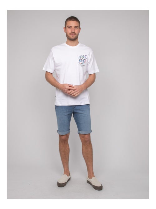 T-shirt oversize coton motifs NASCADE - Kiabi