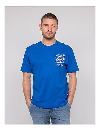 T-shirt oversize coton motifs NASCADE
