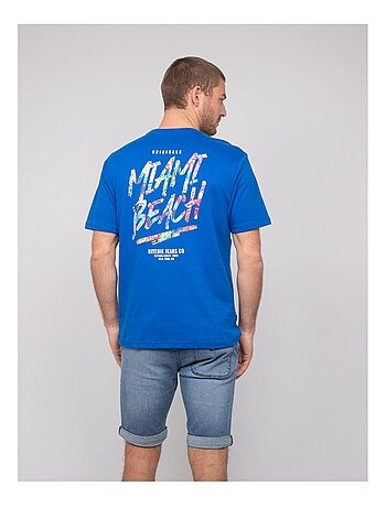 T-shirt oversize coton motifs NASCADE