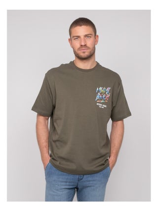 T-shirt oversize coton motifs NASCADE