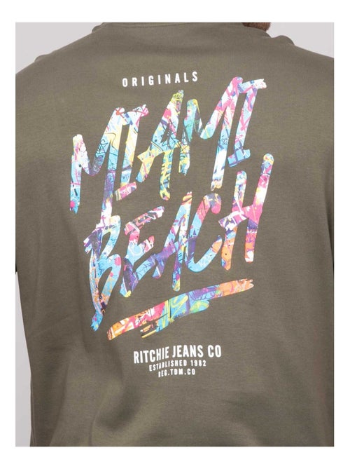 T-shirt oversize coton motifs NASCADE - Kiabi