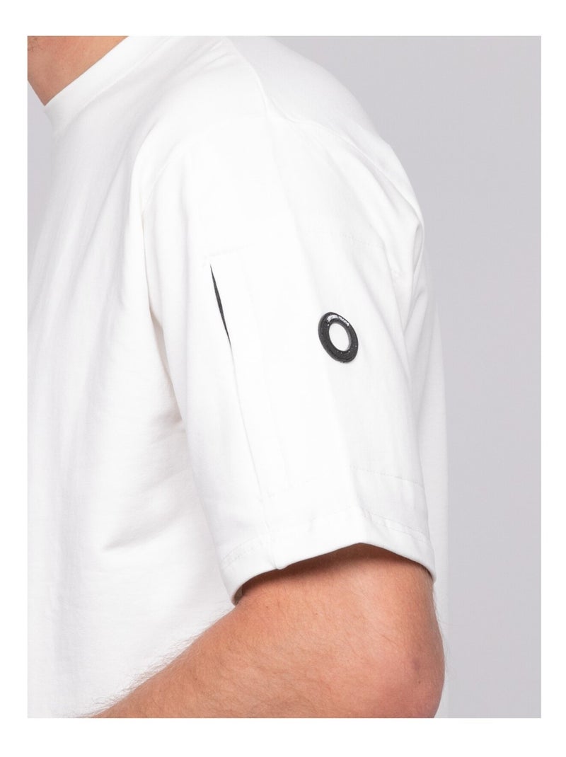 T-shirt oversize coton NIPARA Ecru - Kiabi