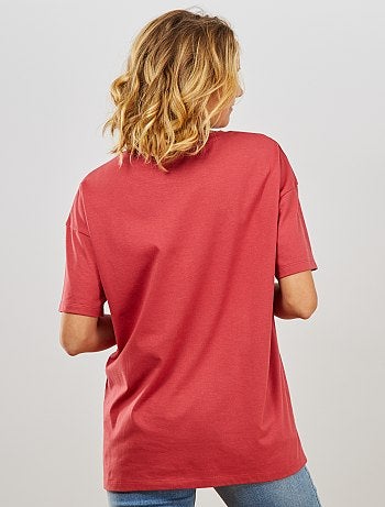 T-shirt oversize 'éco-conception' - Kiabi