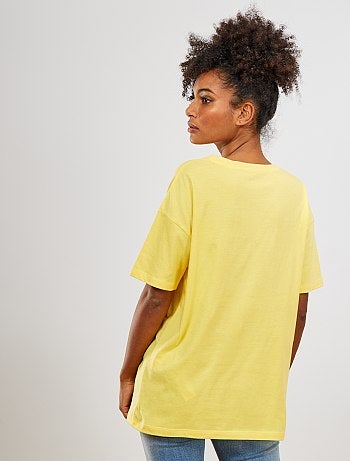 T-shirt oversize 'éco-conception' - Kiabi