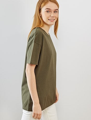 T-shirt oversize 'éco-conception' - Kiabi