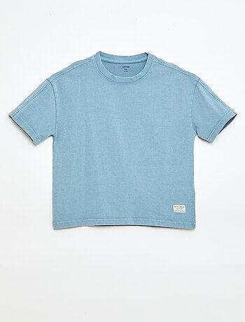 T-shirt oversize effet délavé
