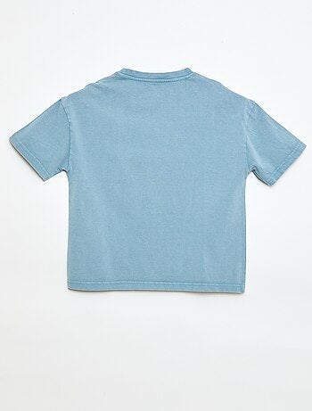 T-shirt oversize effet délavé