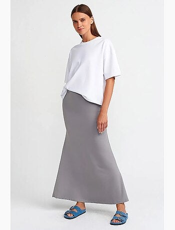 T-shirt oversize en coton à col rond dilvin