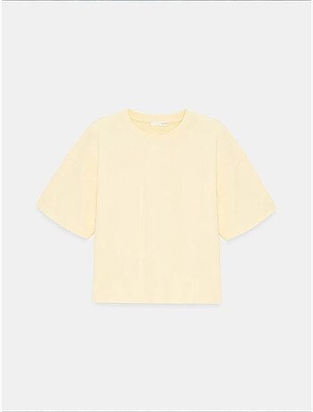 T-shirt oversize en coton à col rond dilvin