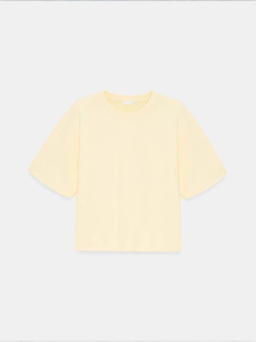 T-shirt oversize en coton à col rond dilvin - Kiabi T-shirt oversize en coton à col rond dilvin - Kiabi