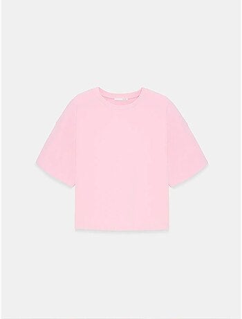 T-shirt oversize en coton à col rond dilvin