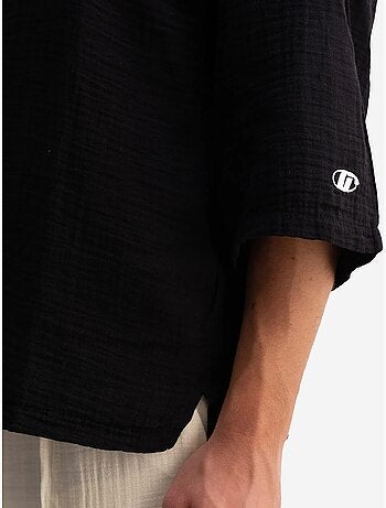 T-shirt oversize en coton à col rond giesto