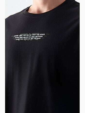 T-shirt oversize en coton avec logo et col rond tommy