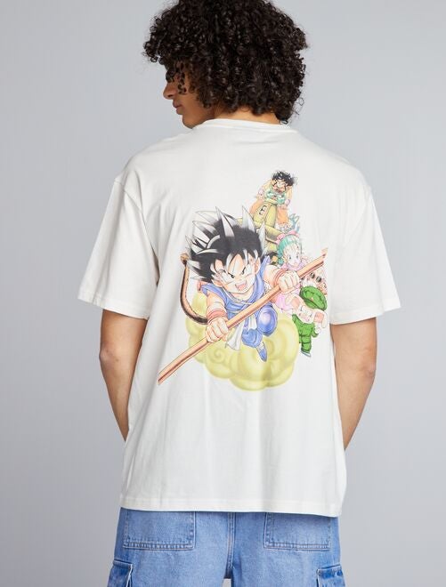 T-shirt oversize en coton 'Dragon Ball Z' - Kiabi