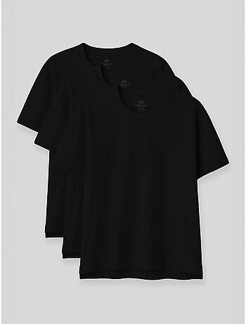 T-shirt oversize en coton et modal à col rond tommy