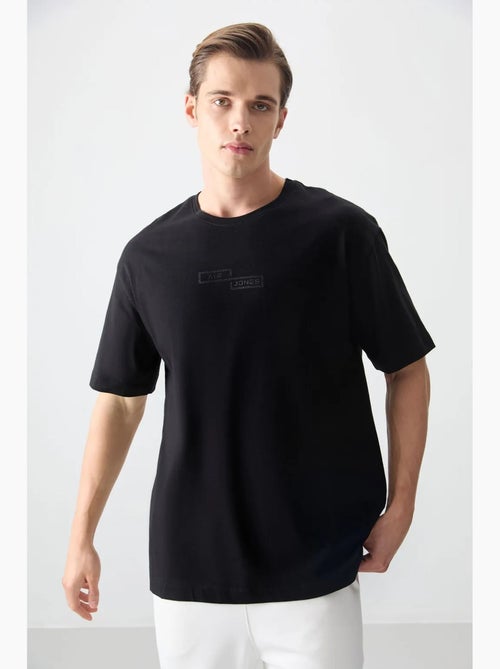 T-shirt oversize en coton imprimé tommy - Kiabi T-shirt oversize en coton imprimé tommy - Kiabi