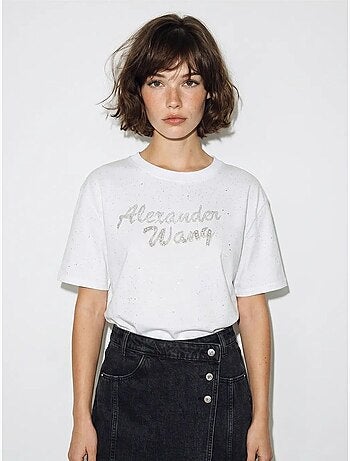 T-shirt oversize en jersey de coton imprimé lucci