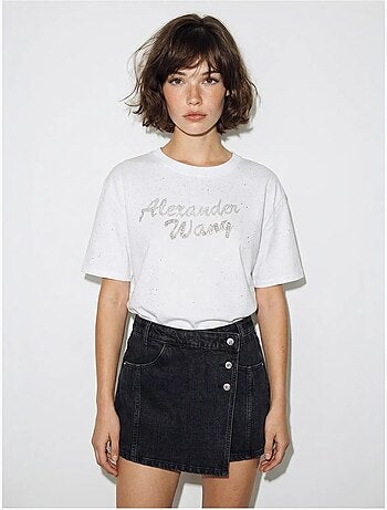 T-shirt oversize en jersey de coton imprimé lucci