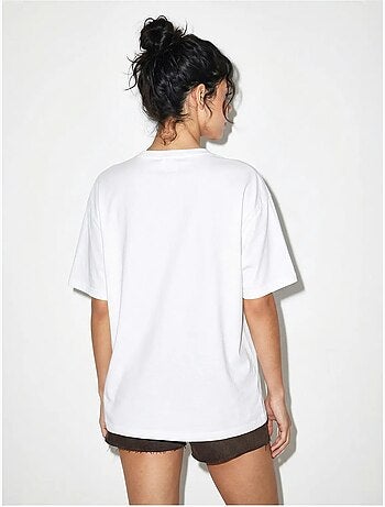 T-shirt oversize en jersey de coton imprimé lucci