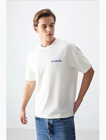 T-shirt oversize en jersey de coton imprimé tommy