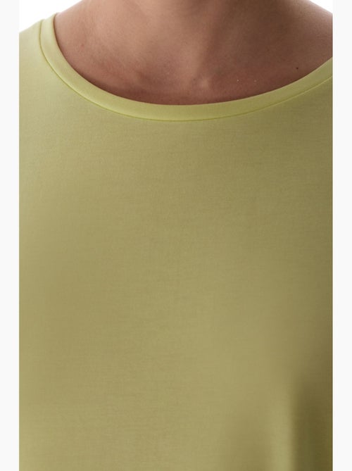 T-shirt oversize en modal à col rond penti - Kiabi T-shirt oversize en modal à col rond penti - Kiabi