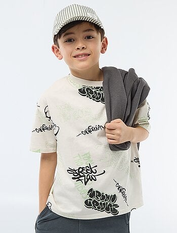 T-shirt oversize fantaisie