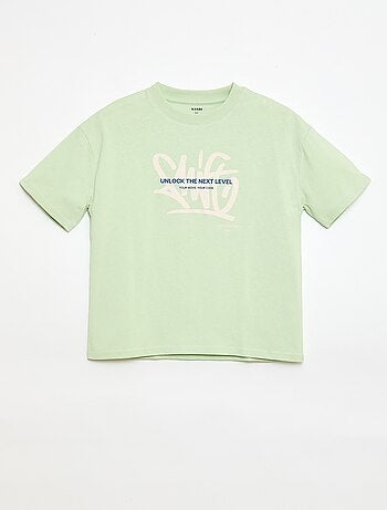 T-shirt oversize fantaisie