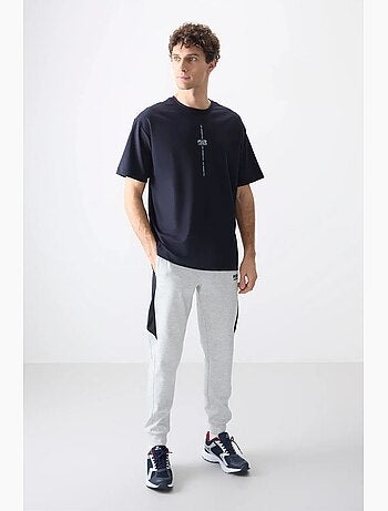 T-shirt oversize imprimé à col rond tommy