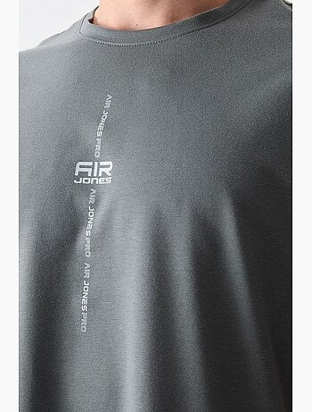 T-shirt oversize imprimé à col rond tommy