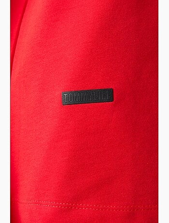 T-shirt oversize imprimé à col rond tommy
