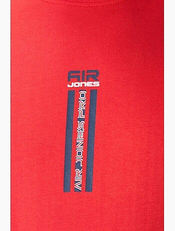 T-shirt oversize imprimé à col rond tommy